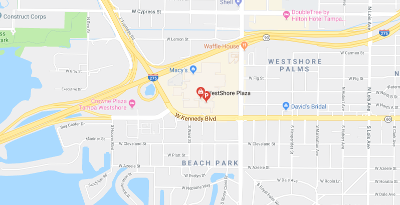 Westshore Mall Computer Repair near me tampa map